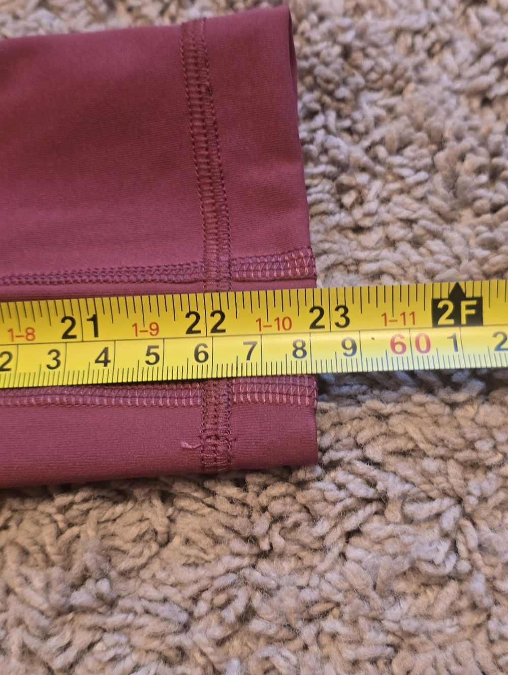 Lululemon Women's Size 0 All The Right Places High-Rise Crop Leggings 23" NWOT - Picture 9 of 10